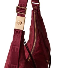 BORBONESE FOLD Schultertasche Merlot - Damentaschen - 4