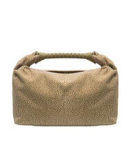 BORBONESE PLIE Hobo-Schultertasche Olive - Damentaschen - 4