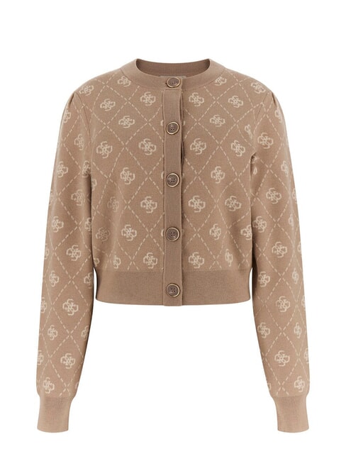 SARAH Strickjacke Beige - Damenpullover