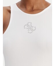 GUESS GUENDALINA Spitze purwei&szlig; - T-Shirts und Tops f&uuml;r Damen - 3