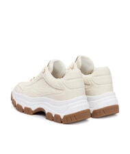 GUESS BERRETT2 Klobige Turnschuhe CREME - Damenschuhe - 3