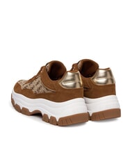 GUESS BERRETT 3 Turnschuhe Beige / Braun - Damenschuhe - 3