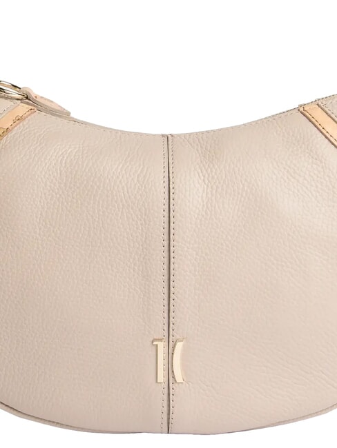 CASTLE Schultertasche, Leder Taupe - Damentaschen