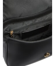 ALVIERO MARTINI PRIMA CLASSE BRAVE MESSENGER Schultertasche aus Nappaleder Schwarz - Damentaschen - 5