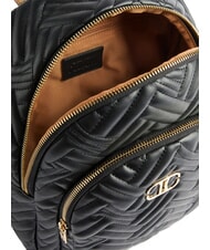 ALVIERO MARTINI PRIMA CLASSE MATELASSE Rucksack aus Stoff in Nappa-Optik Schwarz - Damentaschen - 3