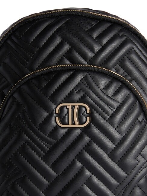 MATELASSE Rucksack aus Stoff in Nappa-Optik Schwarz - Damentaschen