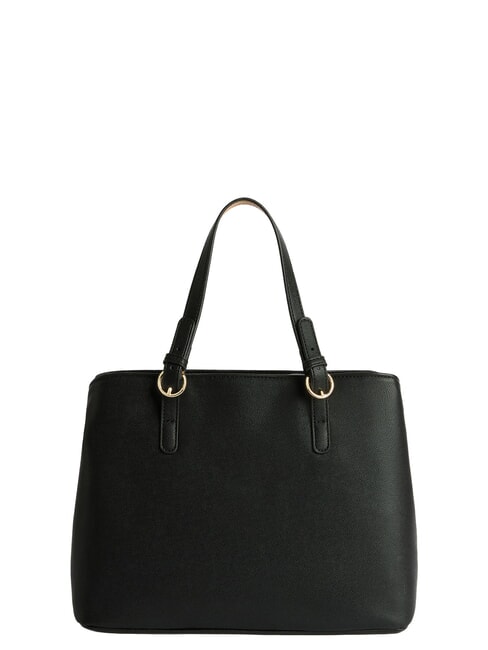 SCOTTISH CAVIAR Handtasche mit verstellbarem Schultergurt Schwarz - Damentaschen