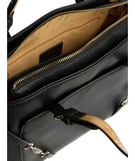 ALVIERO MARTINI PRIMA CLASSE SCOTTISH CAVIAR Handtasche mit verstellbarem Schultergurt Schwarz - Damentaschen - 5