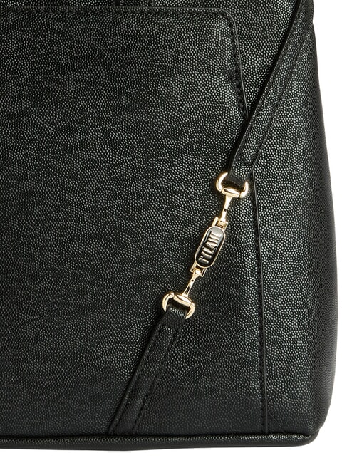 SCOTTISH CAVIAR Handtasche mit verstellbarem Schultergurt Schwarz - Damentaschen