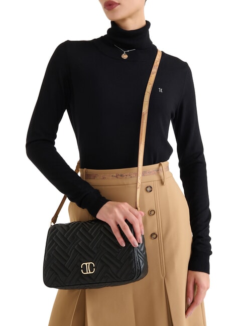 MATELASSE Umh&auml;ngetasche Schwarz - Damentaschen