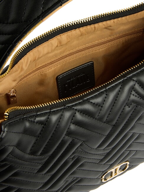 MATELASSE Schultertasche mit Schultergurt Schwarz - Damentaschen