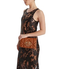 LOVE MOSCHINO EMBOSSED Mini-Schultertasche LEDER - Damentaschen - 5