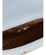 LOVE MOSCHINO BUBBLY LOVE Mini-Schultertasche hellblau - Damentaschen - 3