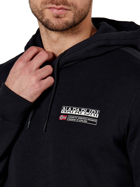 B-KASBA Kapuzenpullover schwarz 041 - Sweatshirts Herren