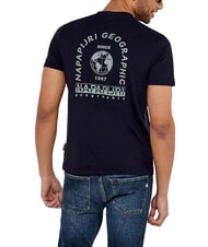 NAPAPIJRI S-DATI Baumwoll-T-Shirt blu marine - Herren-T-Shirts - 2