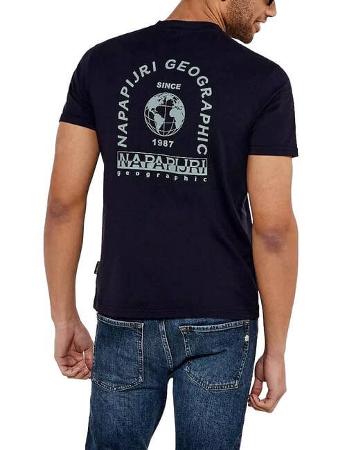 S-DATI Baumwoll-T-Shirt blu marine - Herren-T-Shirts