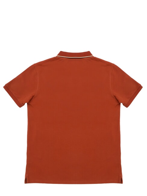 MILLERS RIVER Poloshirt aus Baumwolle verbranntes Henna - Herren-Polo-Shirts/Herren-Polo-Shirt/Herrenpoloshirt/Herrenpoloshirts