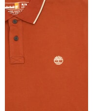 TIMBERLAND MILLERS RIVER Poloshirt aus Baumwolle verbranntes Henna - Herren-Polo-Shirts/Herren-Polo-Shirt/Herrenpoloshirt/Herrenpoloshirts - 2