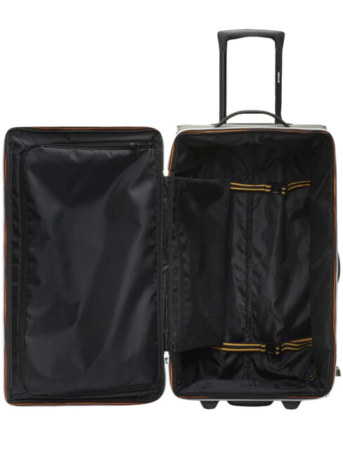 BLOSSAC  Mittelgro&szlig;er wasserdichter Trolley gr&uuml;ne Flechten-schwarze p - Halbharte Trolleys