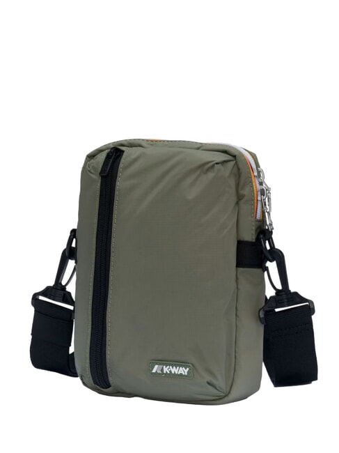 BARBITON Nylontasche gr&uuml;ne Flechten - Umh&auml;ngetaschen Herren