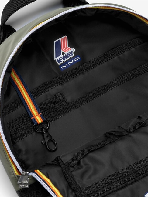 MID LAON Wasserabweisender Nylon-Rucksack gr&uuml;ne Flechten - Rucks&auml;cke f&uuml;r Schule &amp; Freizeit