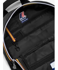 KWAY MID LAON Wasserabweisender Nylon-Rucksack auch schwarz - Rucks&auml;cke f&uuml;r Schule &amp; Freizeit - 3