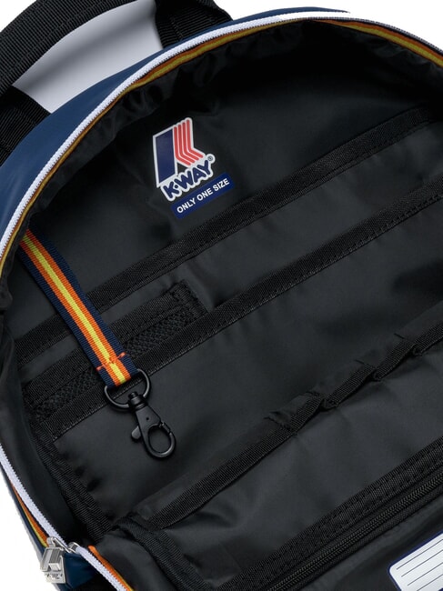 MID LAON Wasserabweisender Nylon-Rucksack blaue Insignien - Rucks&auml;cke f&uuml;r Schule &amp; Freizeit