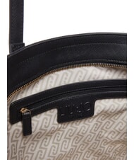 LIUJO HALONA Gro&szlig;e Tragetasche mit Anh&auml;nger SCHWARZ - Damentaschen - 6