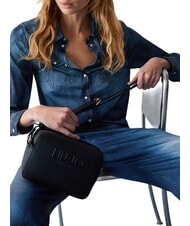 LIUJO HALONA Mittelgro&szlig;e Schultertasche mit Logo SCHWARZ - Damentaschen - 7