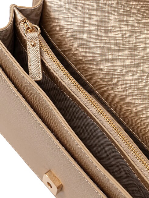 HALONA Umh&auml;ngetasche Hell Gold - Damentaschen