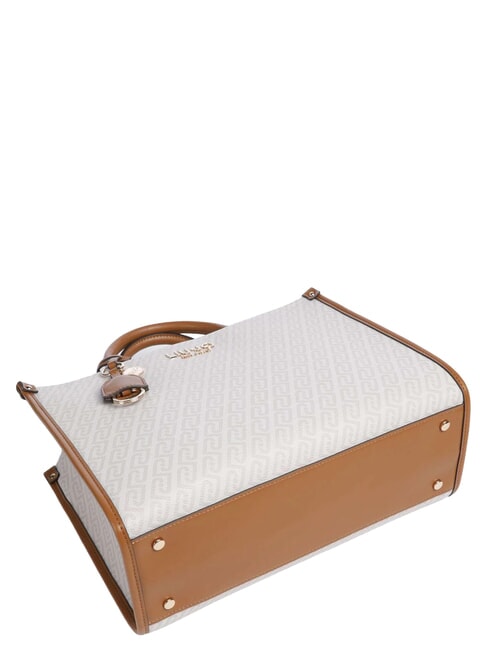 RIDHI Handtasche mit Schulterriemen Naturholz/Rotholz - Damentaschen