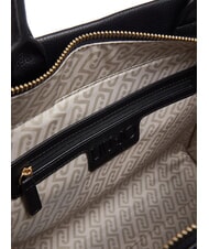 LIUJO RIDHI Mittelgro&szlig;e Handtasche mit Anh&auml;nger SCHWARZ - Damentaschen - 6