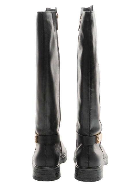 TH Allti Lederstiefel Schwarz - Damenschuhe