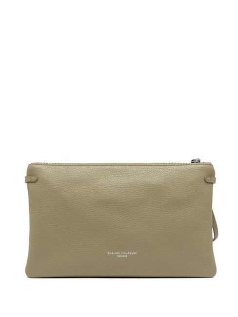 HERMY Leder-Umschlagtasche mit Schultergurt Weide - Damentaschen