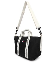 TOMMY HILFIGER TJ ESS DAILY Handtasche mit Schulterriemen Schwarz - Damentaschen - 3