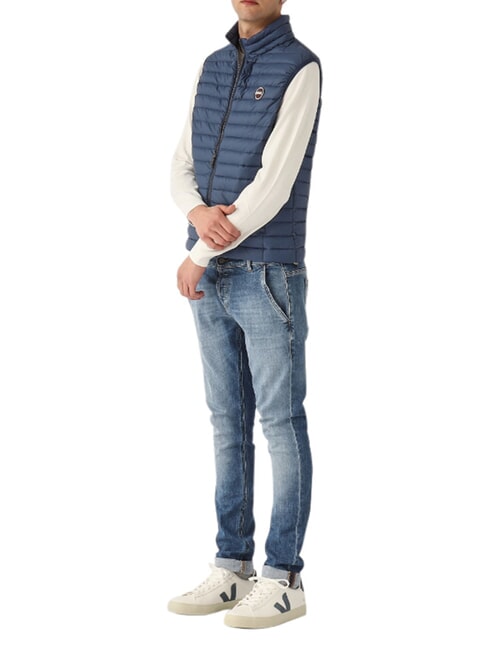 REPUNK &Auml;rmellose Daunenjacke dunkelblau - &Auml;rmellose Jacken f&uuml;r M&auml;nner