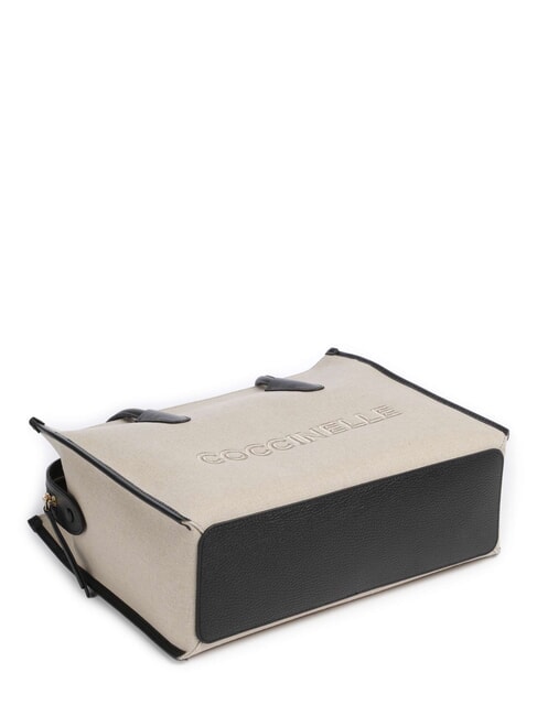 MYRTHA26 CANVAS  natur / schwarz - Damentaschen