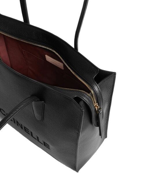 MYRTHA26 Schultertasche, Leder Schwarz - Damentaschen