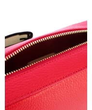 COCCINELLE TEBE Kleine Tasche aus strukturiertem Leder Scharlach - Damentaschen - 4