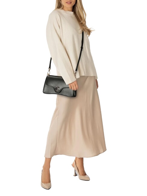 C-ME CALF&MARB Mini-Schultertasche Schwarz - Damentaschen