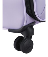 BENETTON By DELSEY COLOR BLOCK Mittlerer Trolley, ausziehbar Lavendel - Halbharte Trolleys - 6