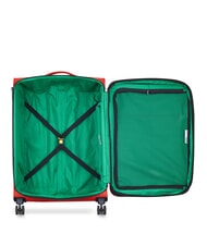 BENETTON By DELSEY COLOR BLOCK Gro&szlig;er, erweiterbarer Trolley ROT - Halbharte Trolleys - 2