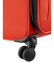 BENETTON By DELSEY COLOR BLOCK Gro&szlig;er, erweiterbarer Trolley ROT - Halbharte Trolleys - 6