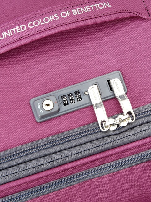 UCB SOFT Mittlerer Trolley, ausziehbar Pfingstrose - Halbharte Trolleys