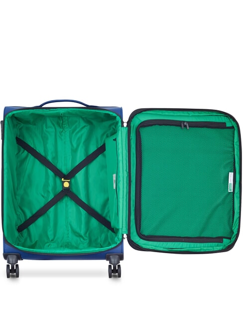 COLOR BLOCK Mittlerer Trolley, ausziehbar Blau - Halbharte Trolleys