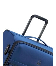BENETTON By DELSEY BE Mittlerer Trolley, ausziehbar Blau - Halbharte Trolleys - 5