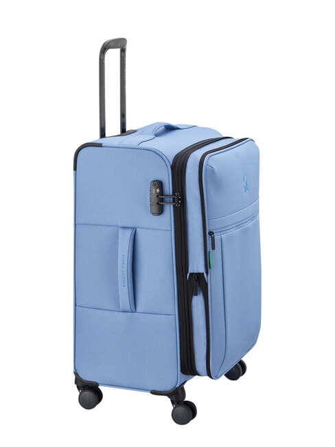 BE Mittlerer Trolley, ausziehbar Eisblau - Halbharte Trolleys