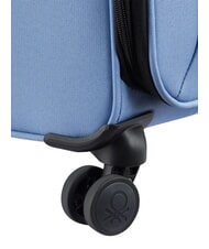 BENETTON By DELSEY BE Mittlerer Trolley, ausziehbar Eisblau - Halbharte Trolleys - 7