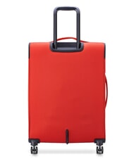 BENETTON By DELSEY COLOR BLOCK Erweiterbare Kabine + Mittlerer + Gro&szlig;er Trolley-Satz ROT - Trolleyset - 4