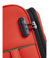 BENETTON By DELSEY COLOR BLOCK Erweiterbare Kabine + Mittlerer + Gro&szlig;er Trolley-Satz ROT - Trolleyset - 5